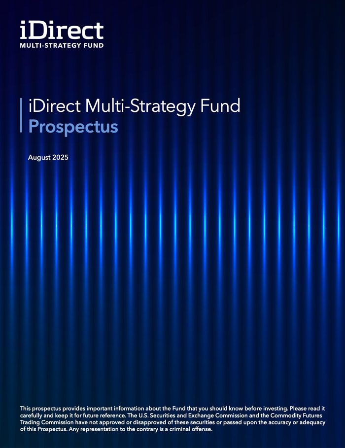 idirect-multi-strategy-fund-prospectus-cover-aug-2025